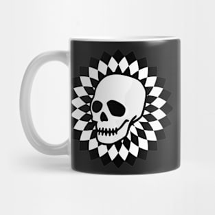 Halloween Skeleton Head Mug